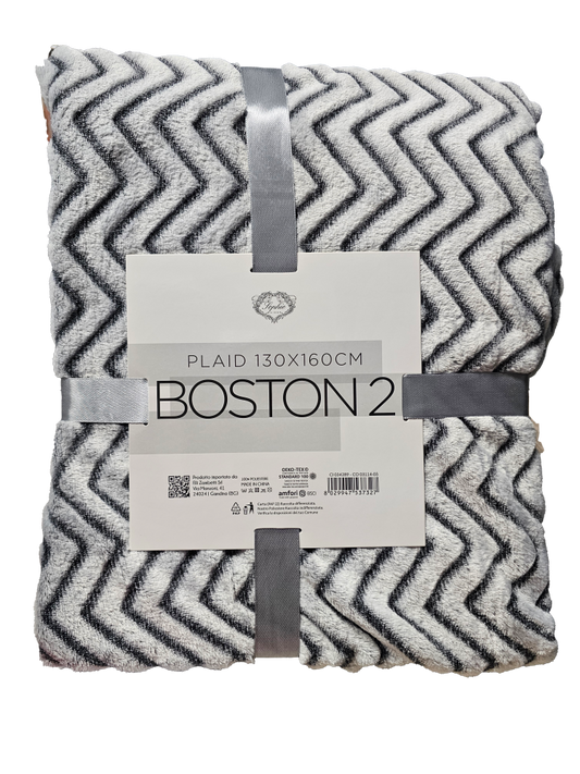 Plaid Boston 2 - 130 x 160 cm - Fantasie Varie