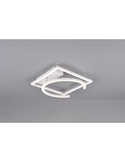 Plafoniera Pivot Led 23,5w Bianco L42 cm Dimmerabile Trio Lighting