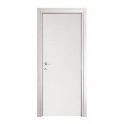 Porta in frassino/bianco, modello Microtec, dimensioni 210x70 cm