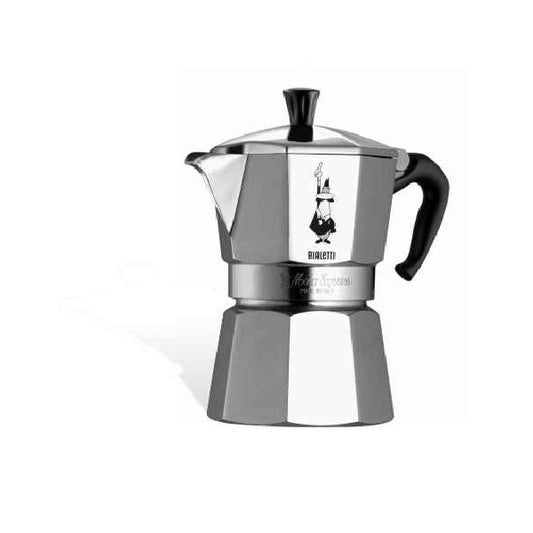 Caffettiera Bialetti Restyling con fascia in alluminio 2 tazze