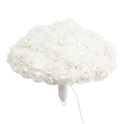 Bouquet Rose RBF Bianche 120 LED 4m + Ø30cm