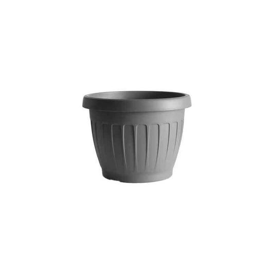 Vaso Terra D40 Grigio 31088 Giardino Bama Piante Fiori Terrazzo Balcone