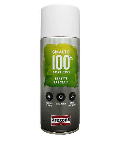 Arexons Smalto Spray Specchiante Metallizzante Fluorescente Diamantato 400 Ml (3438 - Specchiante Effetto Cromo 400 Ml)