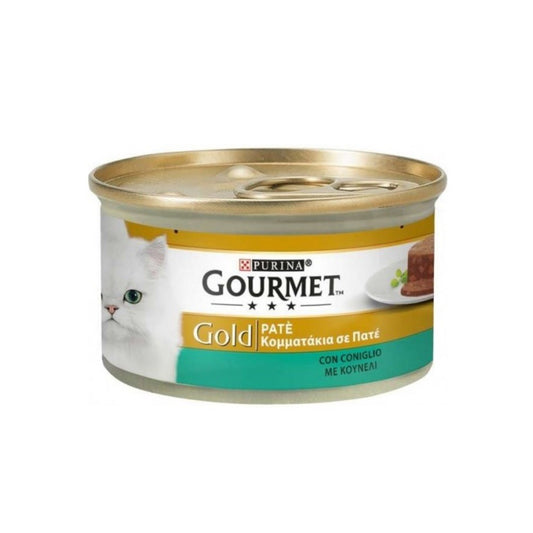 Gourmet Gold Patè coniglio Purina 85 grammi