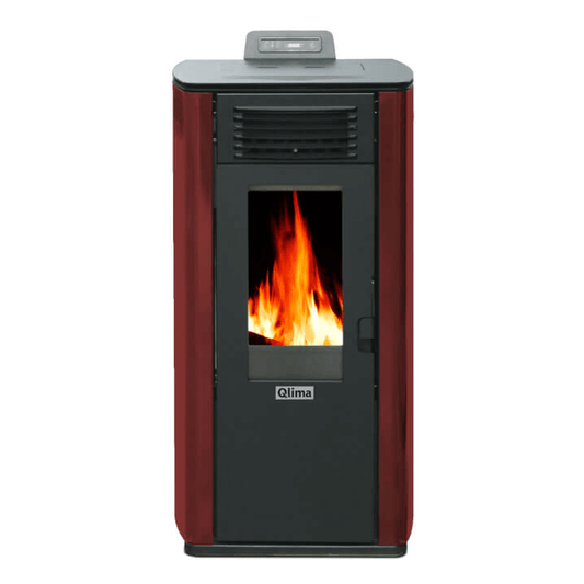 Stufa Pellet Fiorina Rossa 9Kw