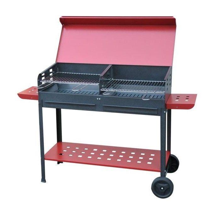 Barbecue completo 100 x 40 h 88 con griglia picnic