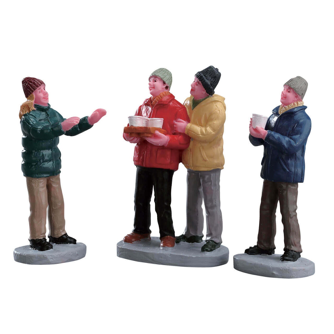 Lemax Cider Service Set Of 3 - Servizio Di Sidro Set Di 3 pz Gioco invernale decorazione per villaggio Natale