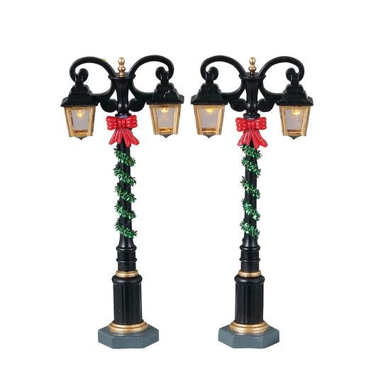 Lemax Splendid Lights Set Of 2 - Set di luci splendide, 2 pezzi per villaggio di Natale