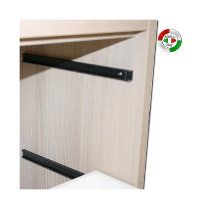 Mobile asse stiro Olmo in legno nobilitato con 3 cassetti cm 44x57xH.89