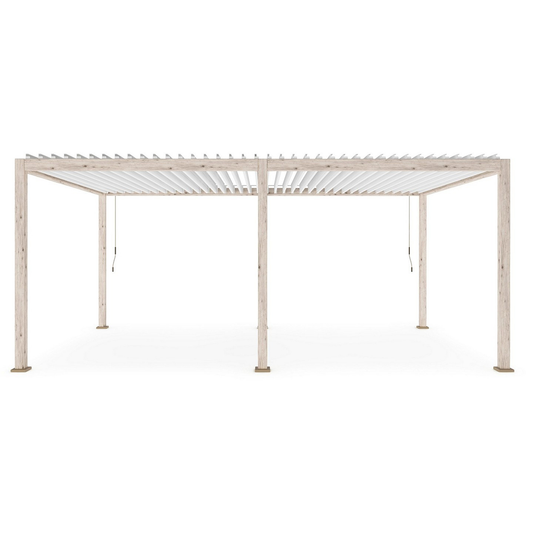 Pergola Ocean 3.6X6 Rustic-Bianco Iperbriko