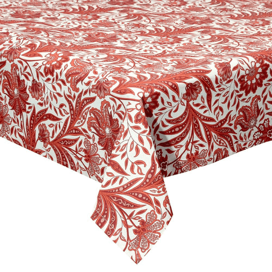 Tovaglia 140 X 180 Cm Cotone Rosso