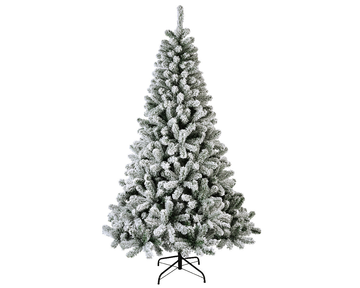 Albero di Natale innevato Pino Reale H 210 Ø 126 cm