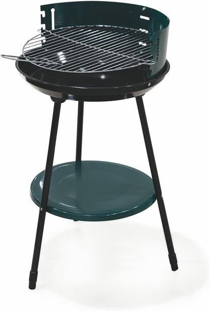 Barbecue Tondo 42x77 cm con Supporto a 3 Gambe