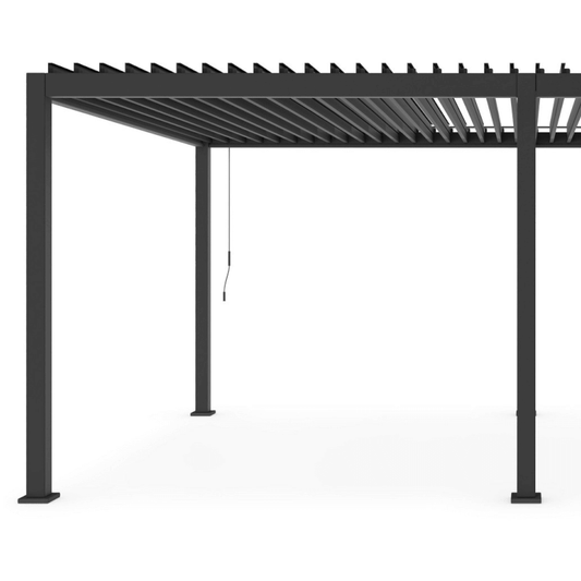 Pergola Ocean Antracite 3,6 x 6 metri