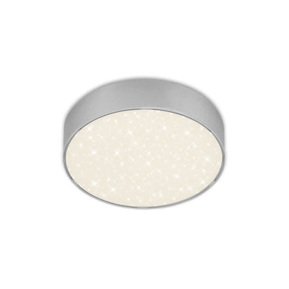 Lampada a soffitto LED con cielo stellato, Ø 15,7 cm, 11 W, colore argento