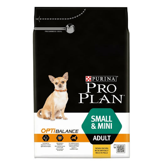 Pro Plan Small & Mini Optibalance cane con pollo Purina 3 chilogrammi