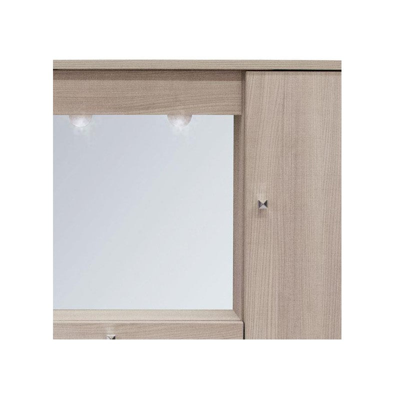 Mobile specchiera da bagno olmo 2 ante con ribalta h.61x93x14 cm