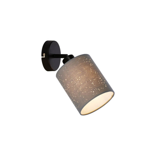 Luce spot grigio Ø 13 cm con lampadina E27 25W
