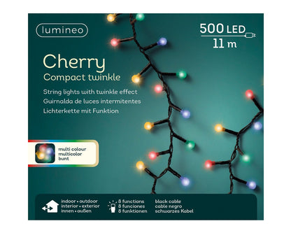 Luci di Natale  LED Cherry Compact  500Led 11 metri