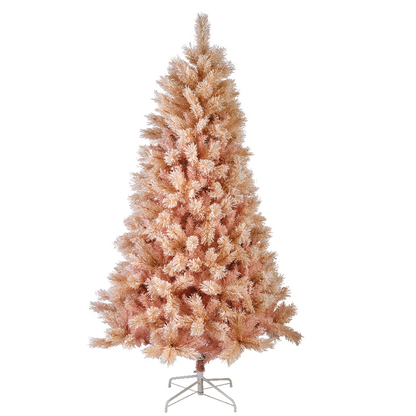 Albero di Natale Paris rosa Ø130 x H 210 cm