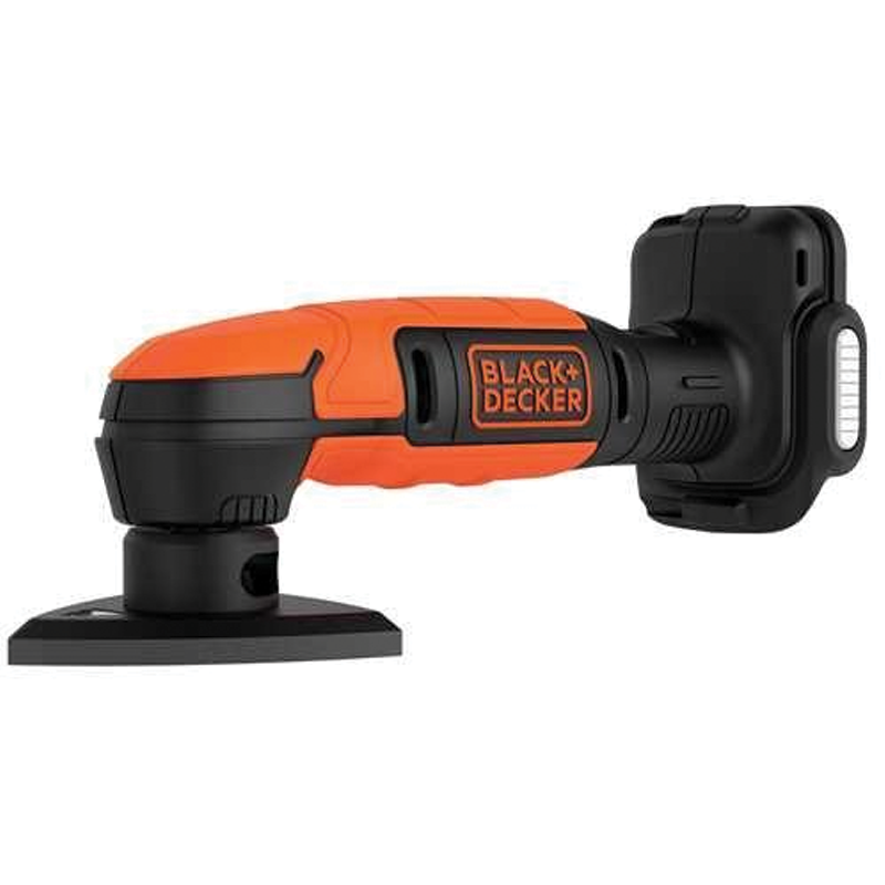 Black&Decker Bdcds12N Levigatrice Platorello Delta Con Velcro A Batteria 12V