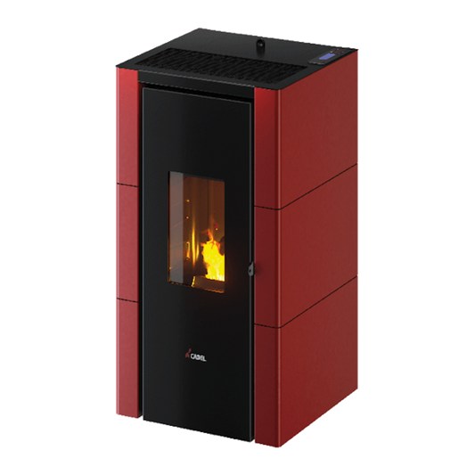 Stufa a pellet Cristal 7 Potenza 7KW