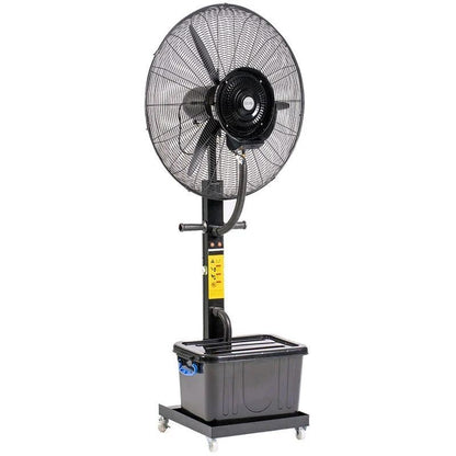 Ventilatore con nebulizzatore  diamentro 75 cm serbatoio 40 lt