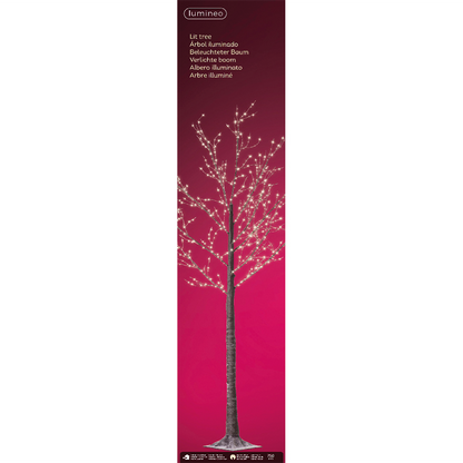 Albero di Natale con 750 led esterno-interno H220