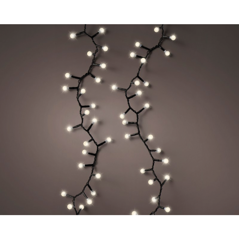 Luce di natale Cherry bianca 500 led 11metri