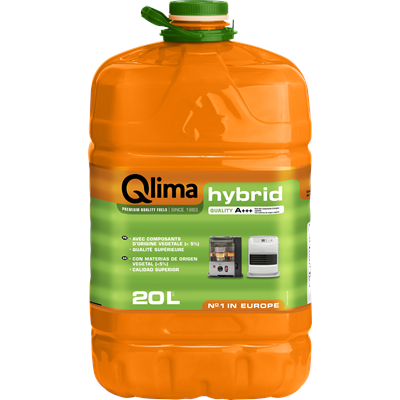 Combustibile per stufe Qlima Hybrid 20L: l'unico a base vegetale