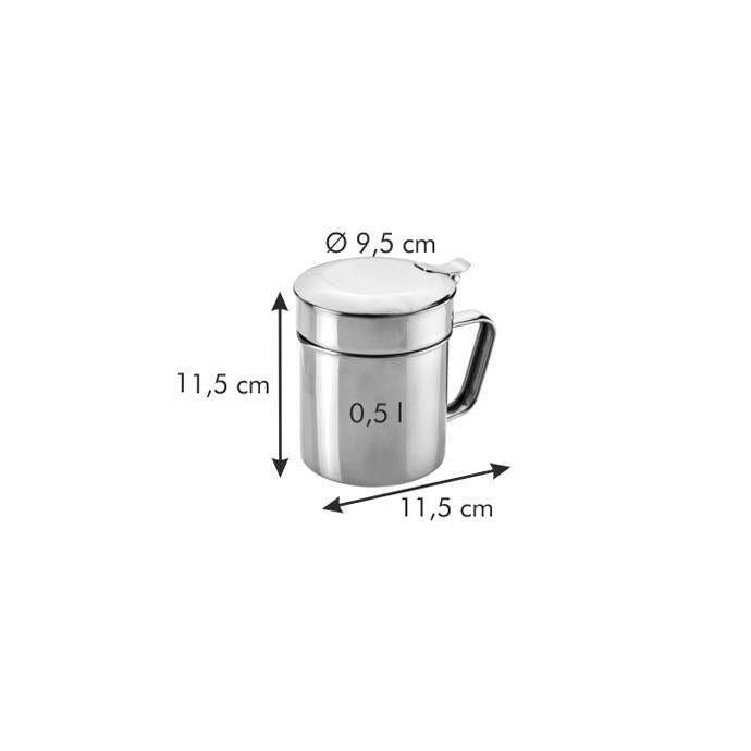 Conserva Olio GrandChef in acciaio inox 0,5L