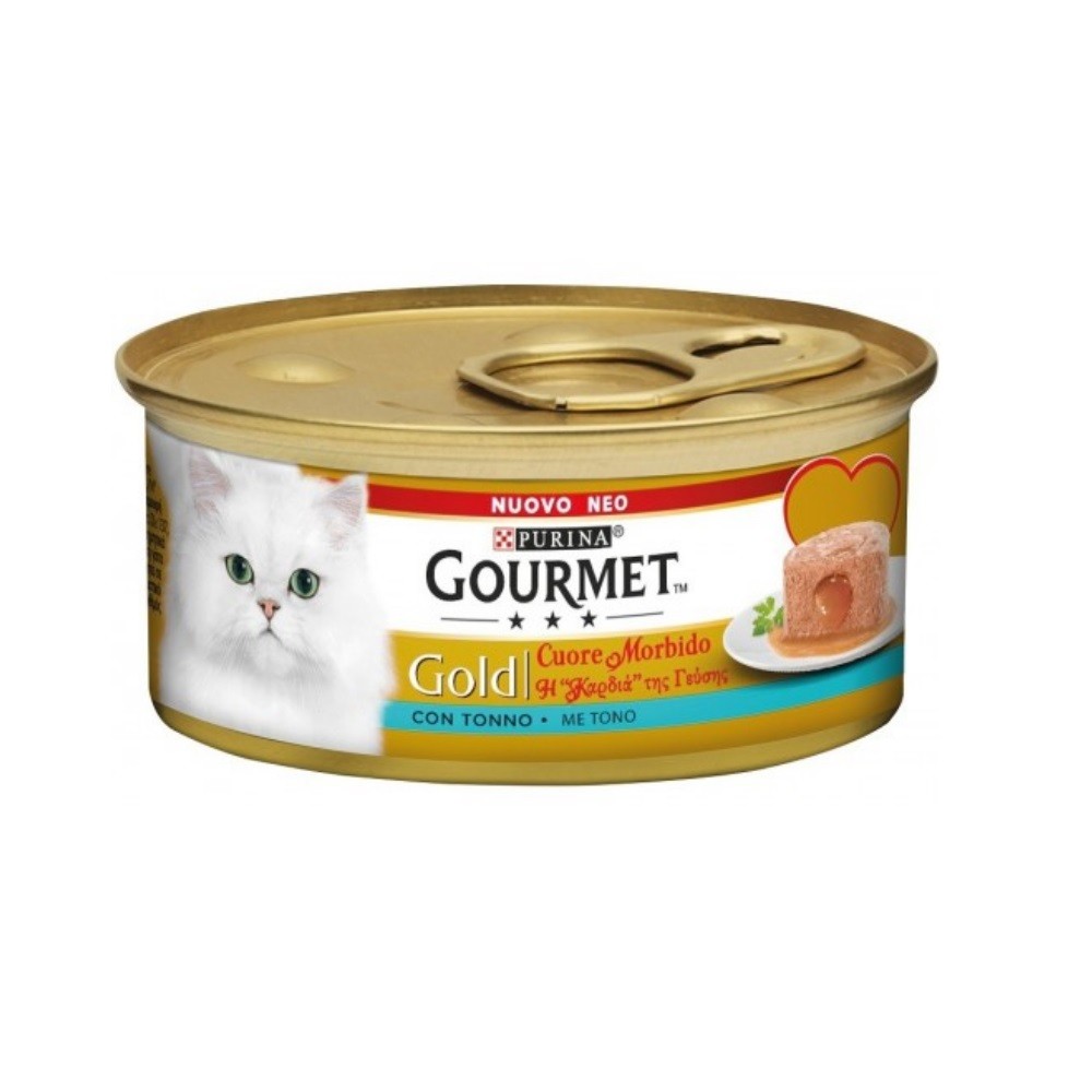 Gourmet Gold Cuore Morbido tonno Purina 85 grammi