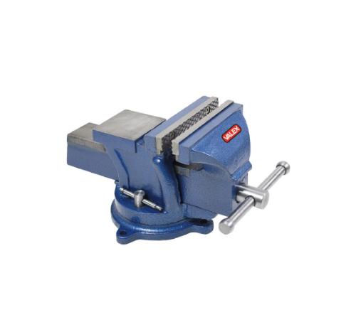 Morsa da banco da lavoro girevole in ghisa blu 100 mm Valex 1451575.