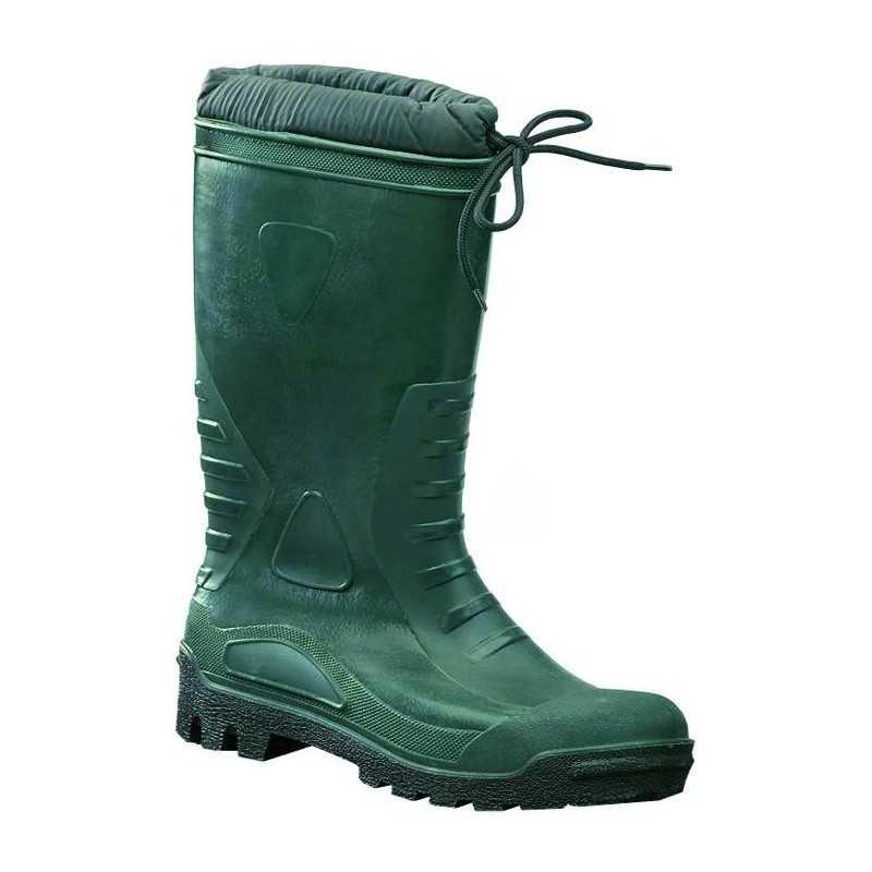 Stivali di Sicurezza Husky S5 Ginocchio in PVC Verde-Neon Numero 42.