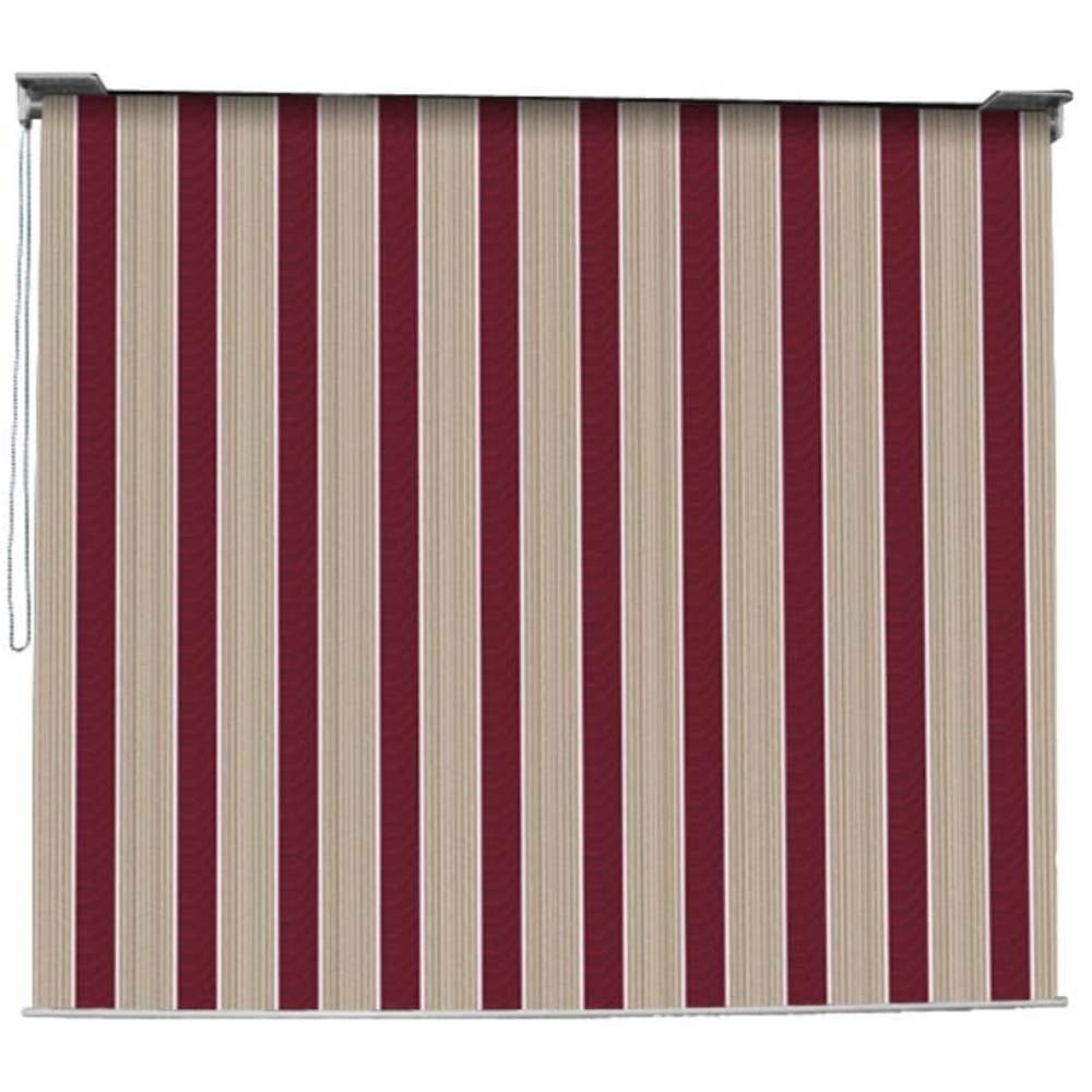 Tenda da sole Mikonos colore beige - bordeaux 2 x 2,5 metri Verdelook