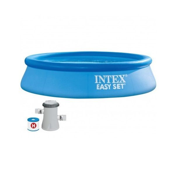 Piscina Easy Rotonda 305x61 con Pompa di Intex