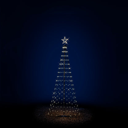 Alberi da esterno con luci danzanti 3D H 180 Ø 80 cm