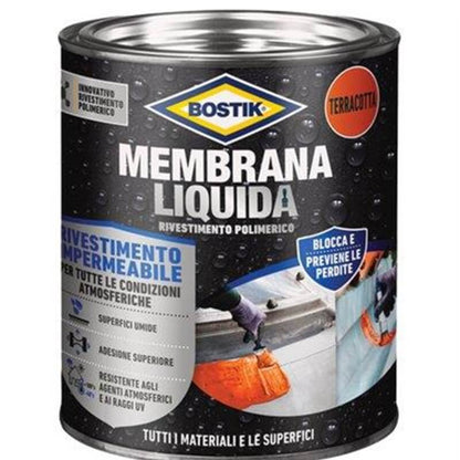 Membrana liquida Bostik per terracotta - 1 kg