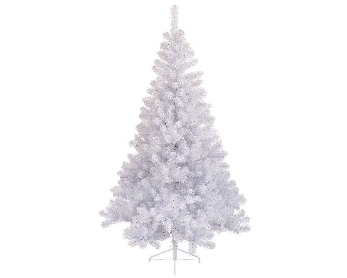 Albero di Natale Imperial Bianco  Altezza cm 180