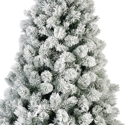 Albero di Natale Vancover innevato H 210 x Ø132 cm