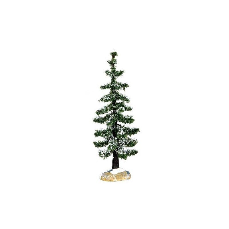 Albero di Pino Innevato Piccolo per Presepe - 4,8x13,5 cm