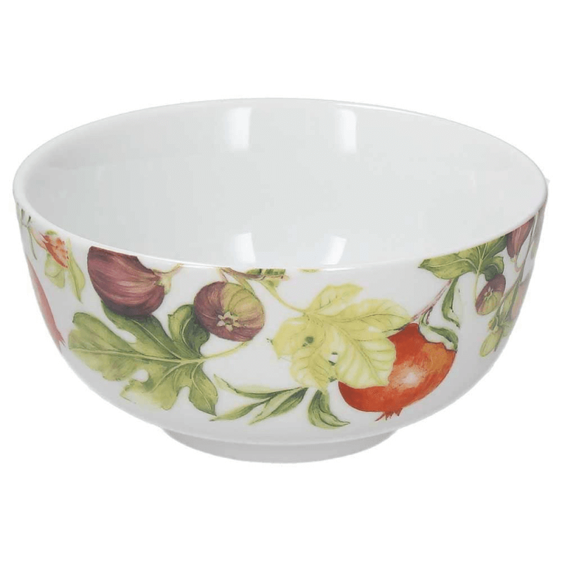 Bowl 600 cc Florence in porcellana multicolore