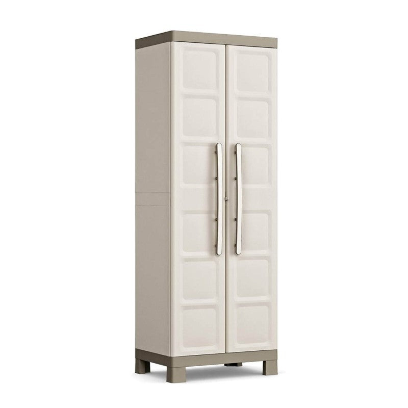 Armadio alto beige sabbia 89x54x182H cm Excellence