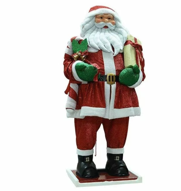 Babbo Natale da esterno 78x130x300 cm