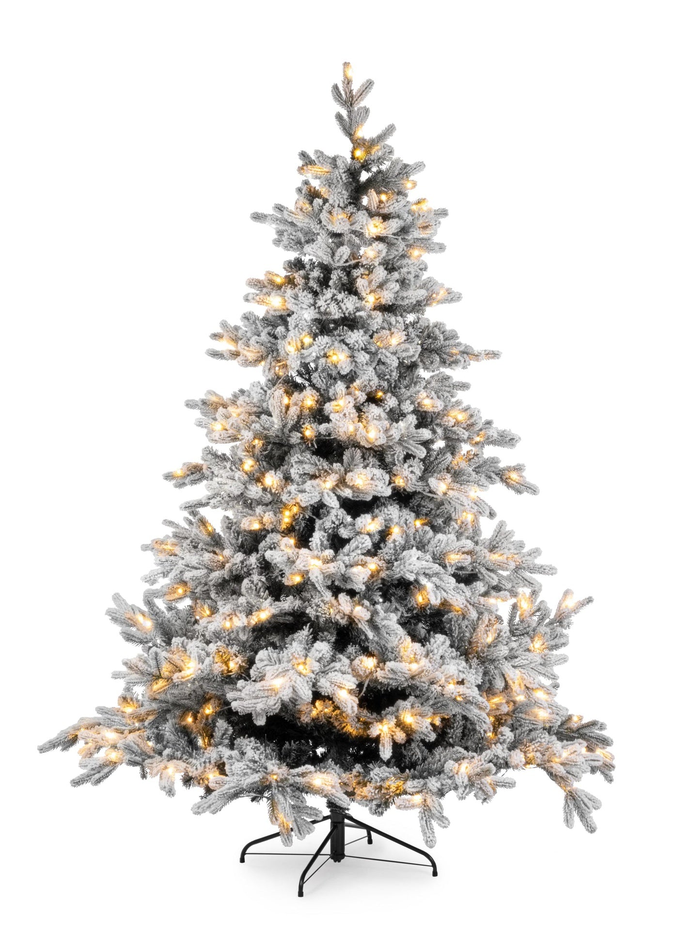 Albero di Natale innevato 180x130 cm