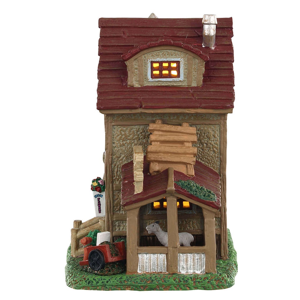 Paesaggio e Albero Lemax Bedingfield per Villaggio di Natale - 19,5 x 15,6 x 10,7 cm