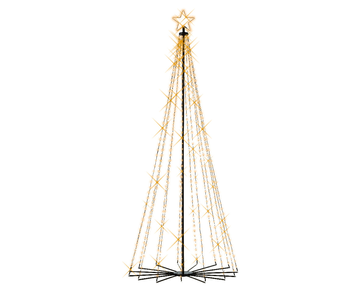 Albero LED cono 100x240 cm, 8 funzioni