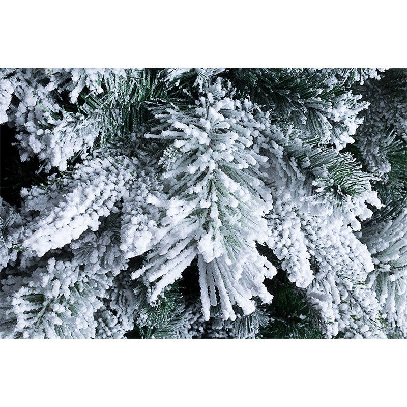 Albero di Natale innevato Dresda cm 210