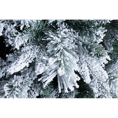 Albero di Natale innevato Dresda, 240 cm