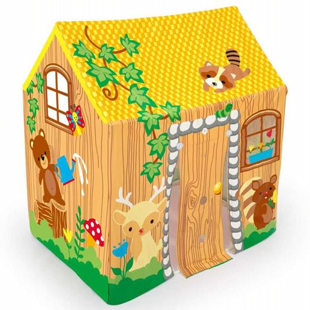 Tenda Gioco Bambini Ripiegabile 76x102x114 cm